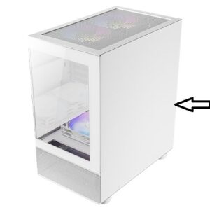 מארז/תיק צד ימין למארז לבן ANTEC CX200M