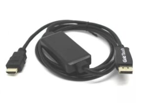 מסך מחשב כבל אקטיבי HDMI TO Display Port 1.8M