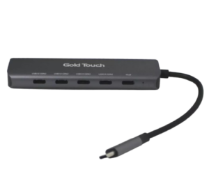 ראוטר אביזר מפצל Gold-Touch USB 3.2 5-in-1 Type-c Hub PD