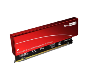 כרטיס הרחבה PCIe x16 to M.2 Adapter w/HS Support 2280 M.2