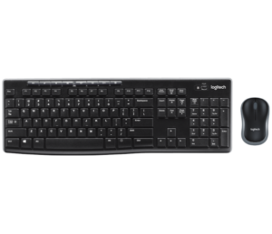 סט מקלדת ועכבר Logitech אל חוטי Logitech Wireless Desktop MK270