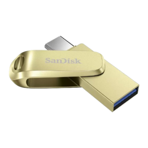 SanDisk זכרון נייד SanDisk TYPE-C and Type-A Dual Drive Luxe