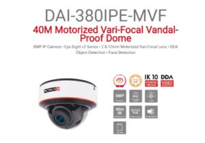 מצלמת אבטחה Provision מצלמת כיפה PROVISION IP DAI-MVF 8MP 40M IR Motorized VF