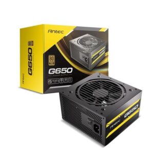 ספק כוח Antec ATOM G650 120MM Silent Fan Semi-Modular 80Plus