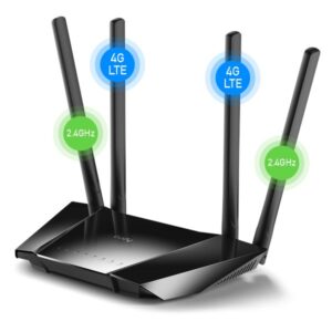 ראוטר Cudy נתב אלחוטי כולל מודם סלולרי Cudy LT400 LTE 10/100 300Mbps