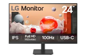 LG מסך מחשב ''24 IPS Full HD ™with USB Type-C 24MS530B-B