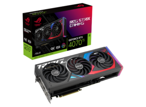 ASUS כרטיס מסך ASUS ROG Strix GeForce RTX 4070 Ti