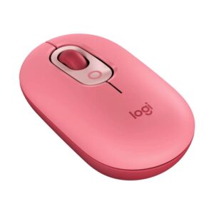 בצבע עכבר אלחוטי בצבע אדום ורוד LOGITECH POP /BT