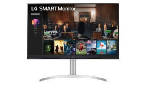 מסך מחשב UHD מסך חכם 4K UHD בגודל 32 אינץ‘ LG 32SQ730S-W