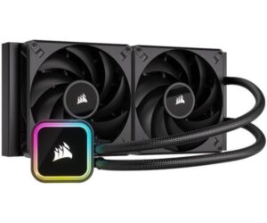 קירור Corsair נוזלי כפול Corsair ICUE H115i RGB ELITE AMD/INTEL 280mm