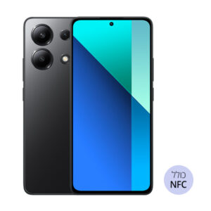 סמארטפון Redmi Note 13 NFC גרסה +בצבע שחור