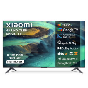 טלוויזיה "65 QLED 4K שיאומי דגם Xiaomi TV A Pro 65'' (2026)