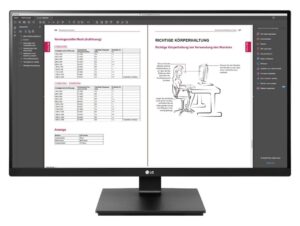 LG מסך מחשב 27" מקצועי LG QHD Resolution עם פאנל IPS בטכנולוגיית AMD FreeSync™ 27BN65Q-B (מתצוגה)