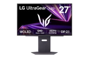 UltraGear מסך מחשב ''27 UltraGear OLED QHD 480Hz 27GX790A-B
