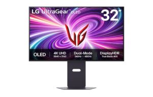 UltraGear™ מסך מחשב ''32 UltraGear™ OLED Dual Mode 4K UHD 240Hz or FHD 480Hz 32GS95UV-B