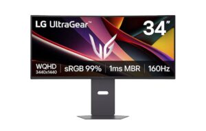 קעור מסך ''34 גיימינג קעור UltraGear™ WQHD 34G600A-B