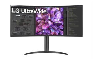 LG מסך מחשב מקצועי 3"4 LG Ultra Wide עם פאנל IPS 34WQ75C-B