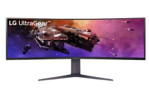 מסך מחשב ''45 קעור UltraGear™ DQHD תומך VESA 45GR75DC-B