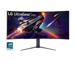 קעור מסך מחשב 44".5 גיימינג קעור מקצועי LG UltraGear OLED 240Hz דגם 45GR95QE-B (מתצוגה)