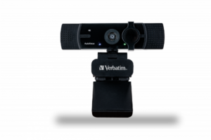 ציוד היקפי Verbatim מצלמת אינטרנט Verbatim AWC-03 UHD 4K Autofocus with Dual Mic