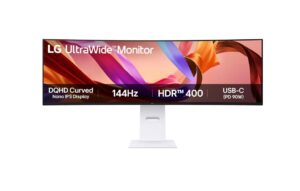 קעור מסך מחשב קעור ''49 UltraWide Dual QHD Nano IPS 49U950A-W