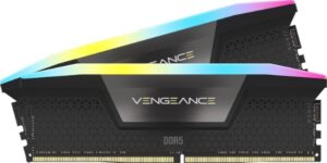 זיכרון RAM Corsair Vengeance RGB 6000MHZ 2X32 C40 XMP3