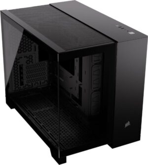 מארז מחשב Corsair 2500X Mini-Tower mATX Tempered Glass NO FANS