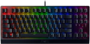 מקלדת גיימינג Razer BlackWidow v3 TKL Wired RGB Green Switches
