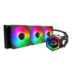 קירור Cooler Master ק.נוזלי Cooler Master 360 Core II Black 280W TDP Intel/Amd