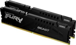 Kingston ז. לנייח KINGSTON FURY BEAST 2X16GB 6000MHZ CL30 EXPO/XMP