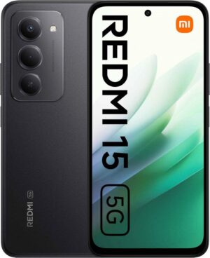 סמארטפון Redmi 15 גרסה +בצבע אפור