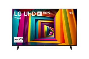 טלוויזיה 9"8 חכמה LG UHD ברזולוציית 4K Smart TV 98UT90006LA