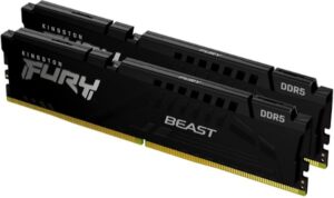 זיכרון RAM Kingston Fury Beast 2x32GB 6000MHZ CL30 EXPO RAM