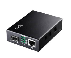ראוטר Cudy ממיר חיבור רשת אופטי CUDY Gigabit Media Converter MC220