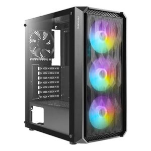 מארז מחשב Antec NX292 ARGB Mid Tower E-ATX MB 3X120MM ARGB SIDE GLASS