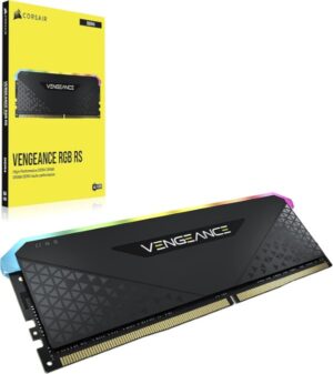 זכרון לנייח CORSAIR VENGEANCE RGB RS 16GB DDR4 3200MHZ CL 16