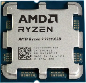 מחשב נייח: CPU AMD Ryzen 9 9900X3D Tray AM5 12 Cores 24 Threads up to 5.5Ghz