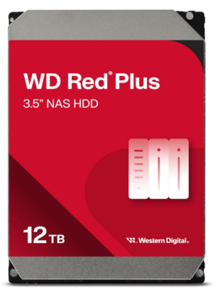 כונן קשיח WD פנימי 3.5 Western Digital Red Plus 512MB Cache