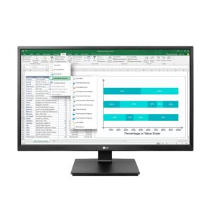 מסך מחשב LED מסך מחשב 27" LED ברזולוציית Full HD עם פאנל IPS 27BK550Y-B (מתצוגה)
