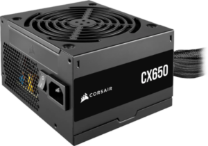 ספק כוח Corsair ספק CORASIR CX650 Non modular 650W 80 Plus Bronz PSU