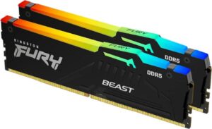 זיכרון RAM Kingston Fury Beast RGB Expo 2X16 5600MHZ CL36