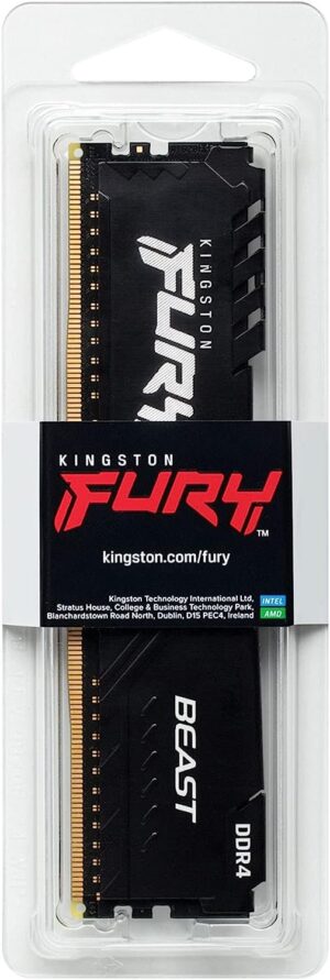 זיכרון RAM Kingston זכרון לנייח Kingston Fury Beast 3200Mhz C16