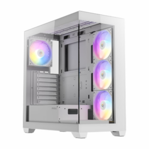 מארז מחשב Antec CX300 ARGB White Mid-Tower 4x120mm Fan Include
