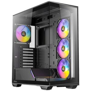 מארז מחשב Antec C3 ARGB Mid-Tower ATX 4x ARGB FANS Incl Type-C