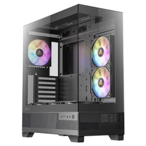 מארז מחשב Antec CX700 ARGB BLACK ATX 3X120MM ARGB FANS USB-C