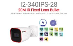 מתג PoE Provision מצלמת צינור Provision BSH-28 IP POE 4MP 2.8