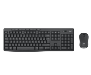 סט מקלדת ועכבר Logitech סט אלחוטי שחור Logitech MK370 Combo for Business BT/2.4