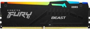 זיכרון RAM Kingston FURY BEAST RGB 6000MHZ CL30 EXPO XMP