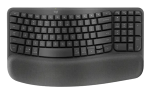 Logitech ארגונומית אלחוטית LOGITECH LOGI Wave Keys