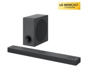טלוויזיה קול מקרן קול (סאונד בר) 3.1.3 ערוצים עם Dolby Atmos וסאב וופר אלחוטי LG דגם S80QY (מתצוגה)